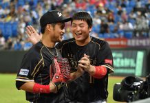 圖輯/陽耀勳一棒突破僵局,助Lamigo逆轉兄弟