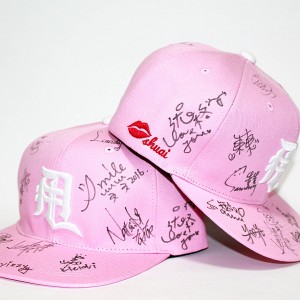 PS簽名粉紅甩帽3